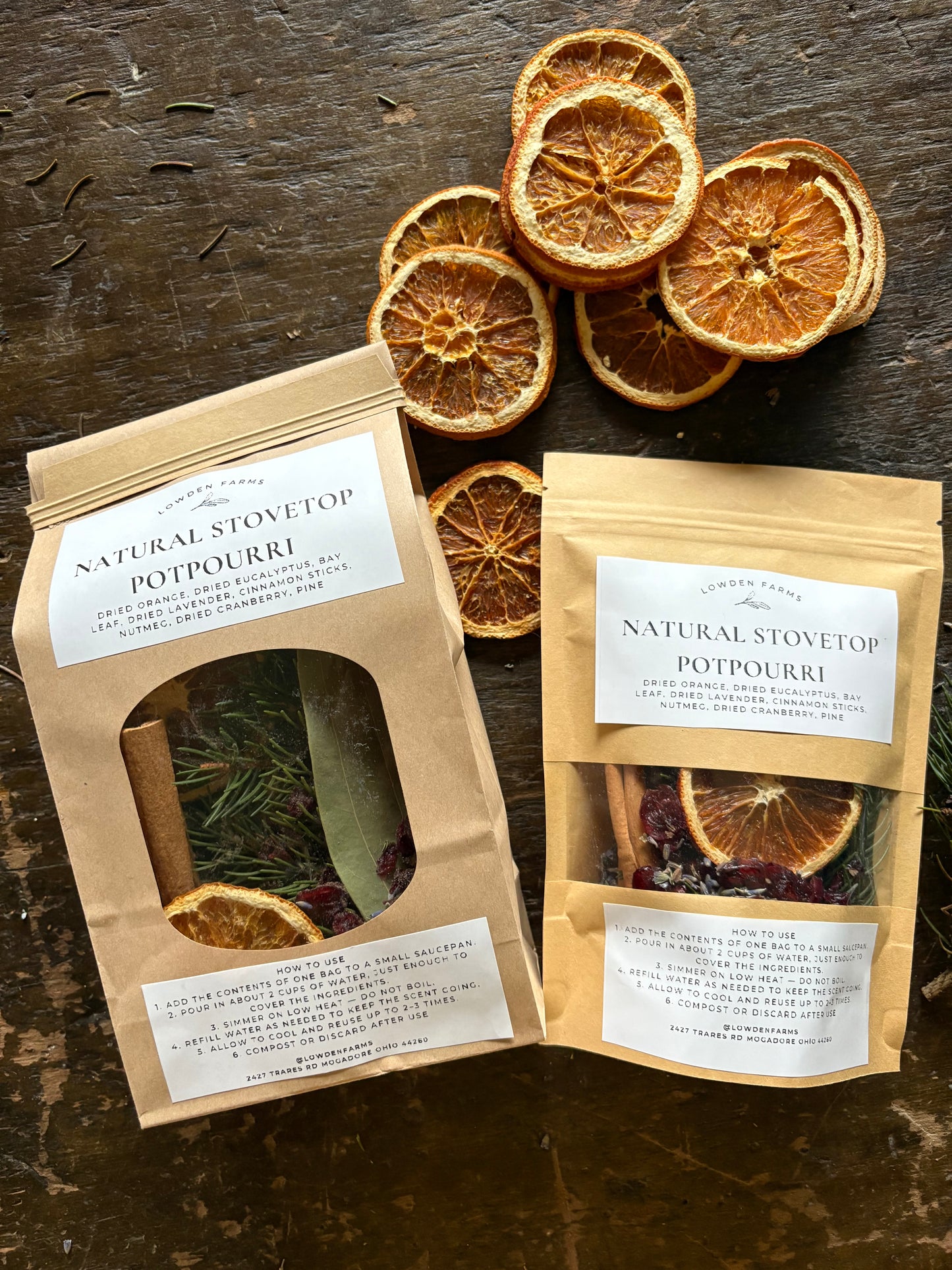 All natural stovetop potpourri