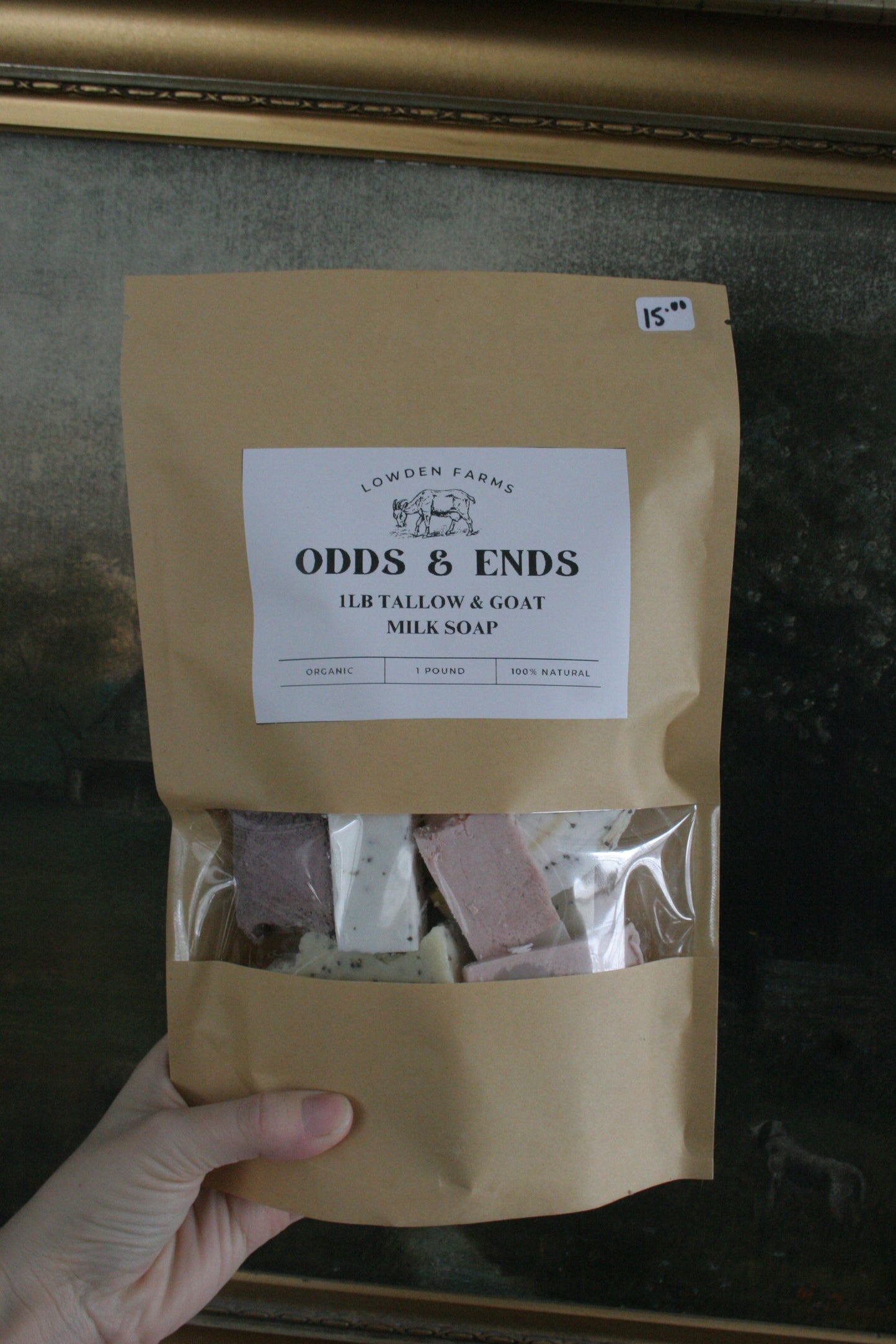 Bulk 1LB Tallow & Goat Milk Soap ODDS & ENDS
