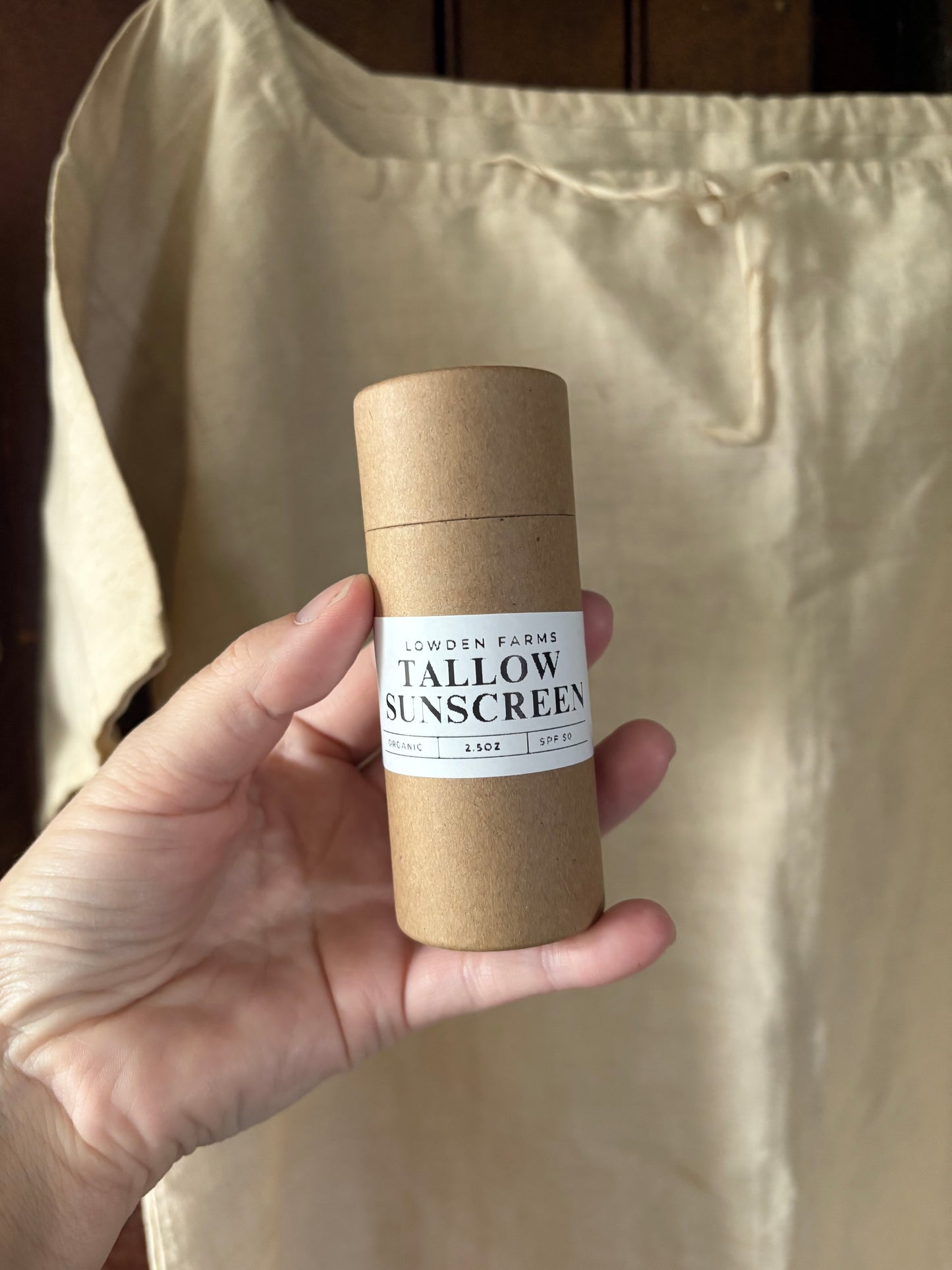 Organic Tallow Sunscreen