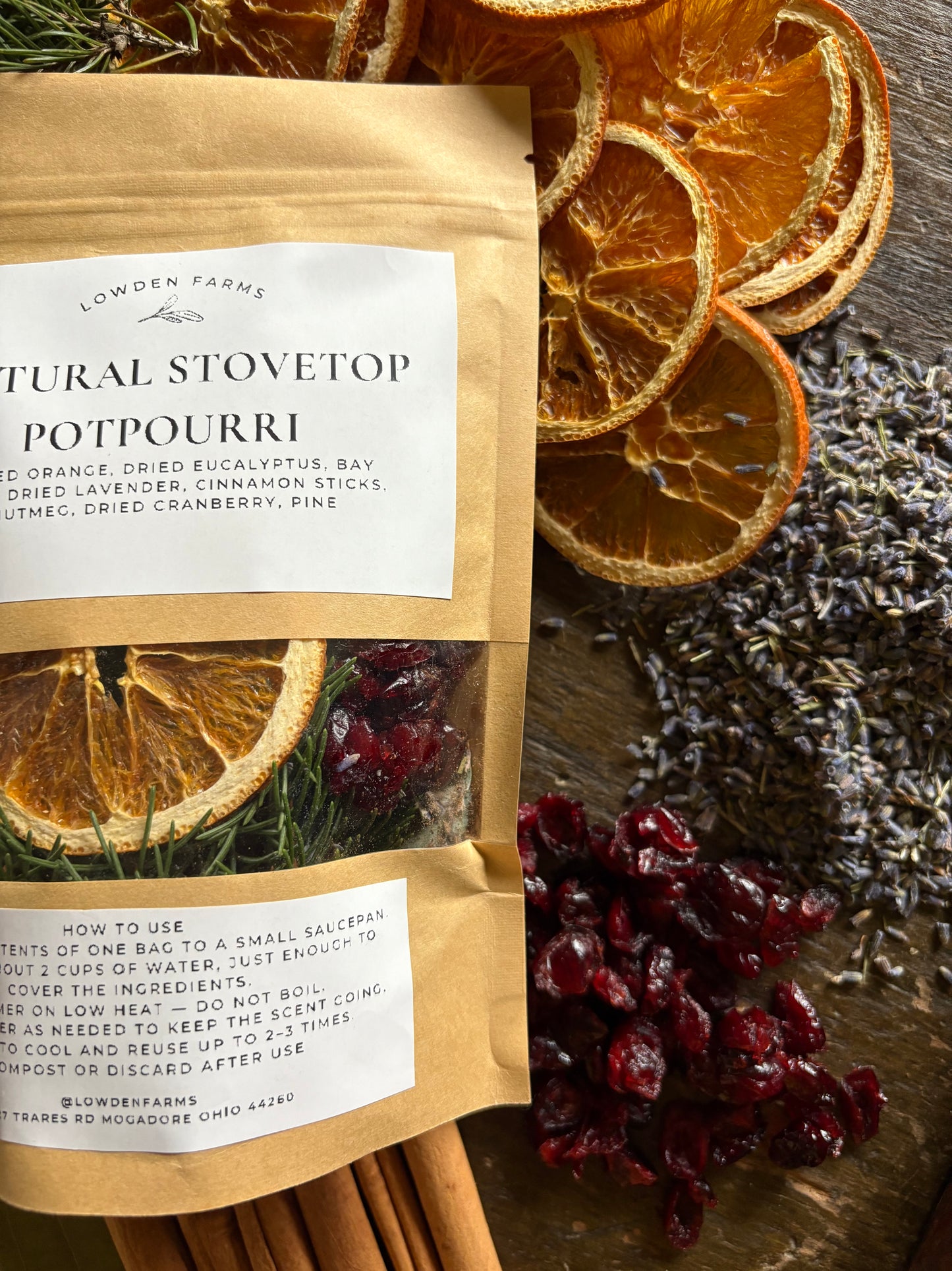 All natural stovetop potpourri