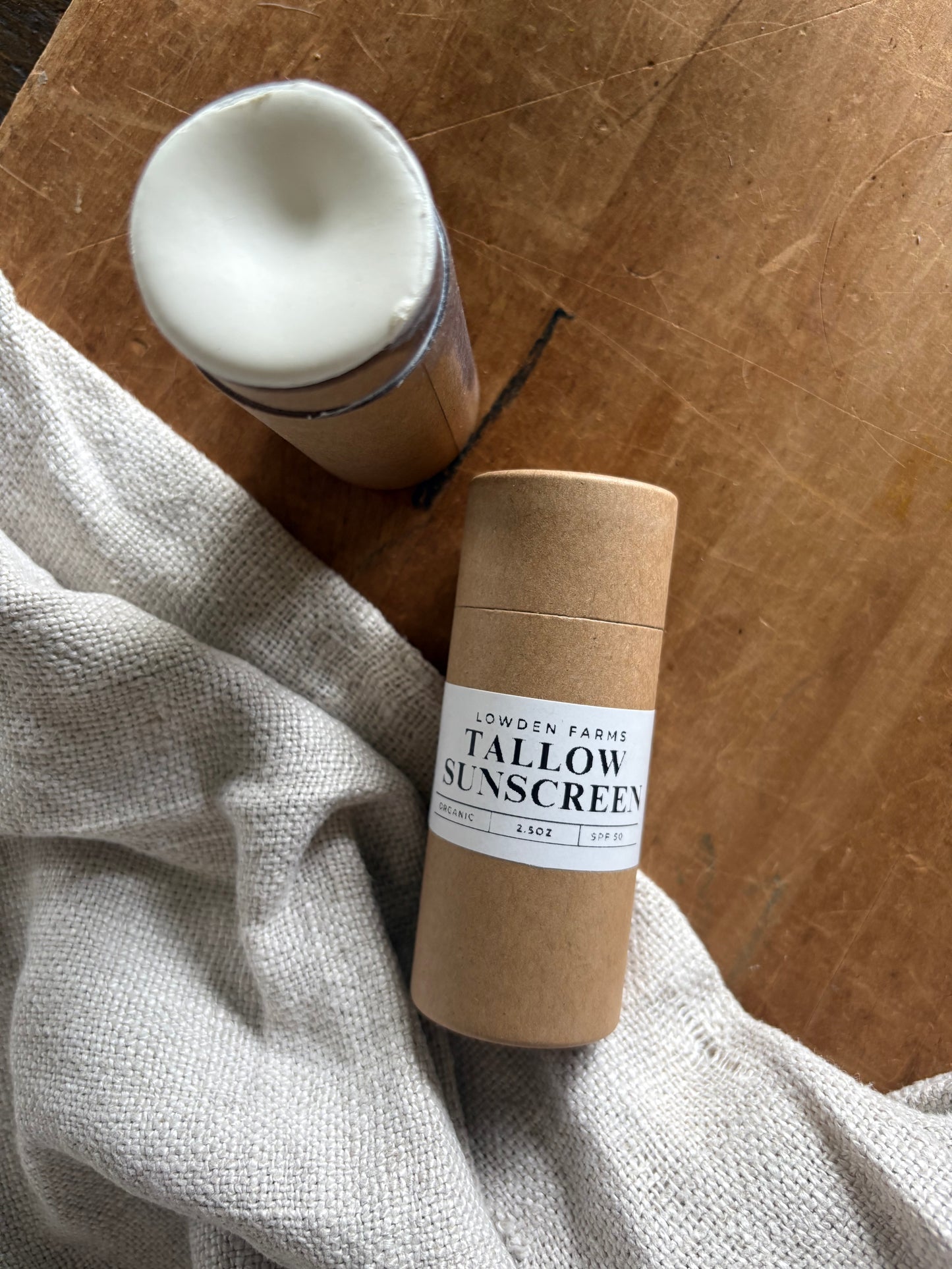 Organic Tallow Sunscreen