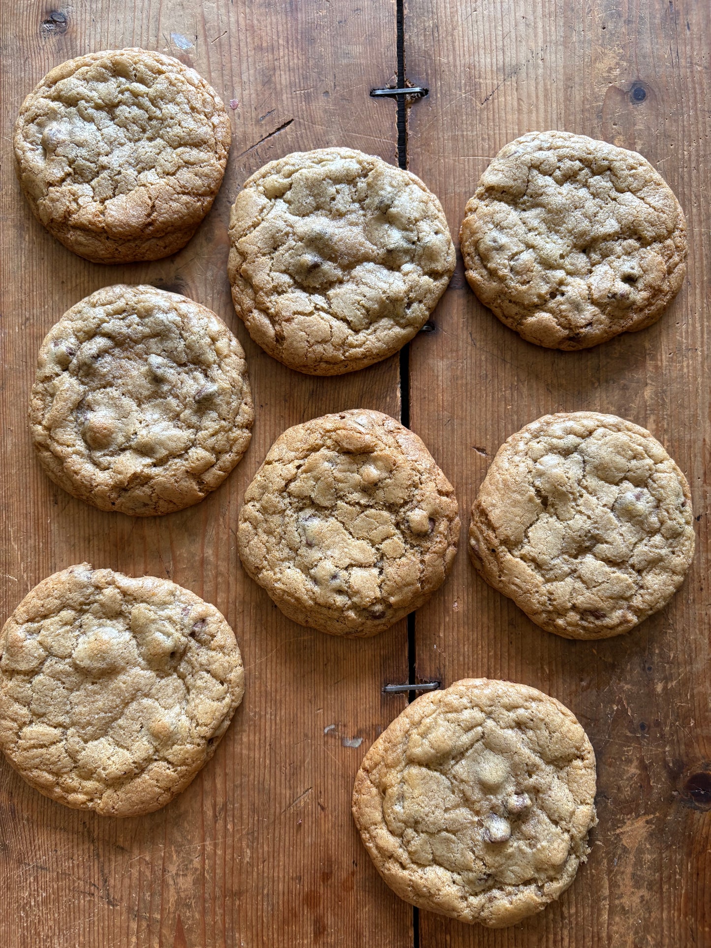 Organic chocolate chip cookies