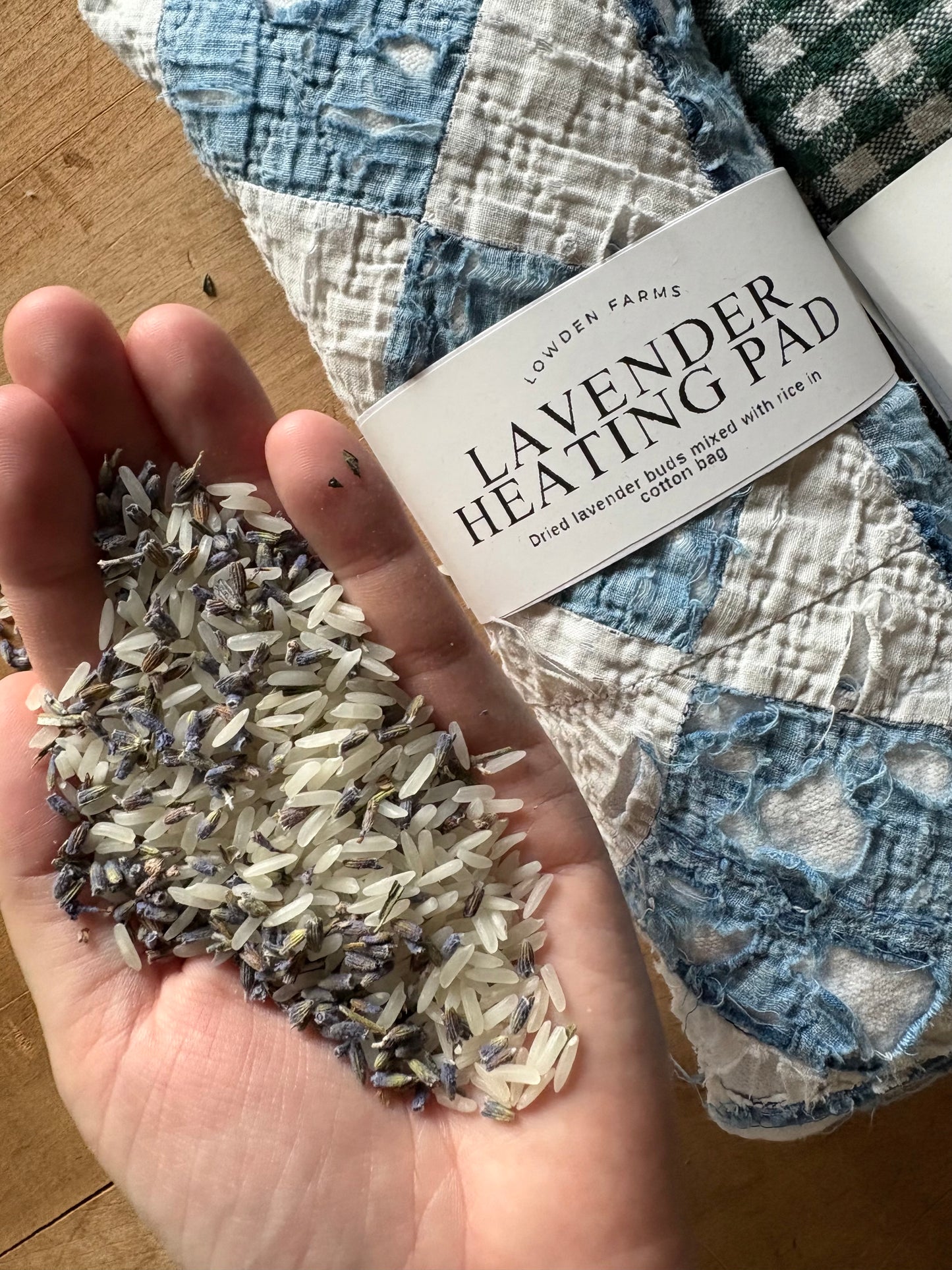 Lavender & Rice heating pads