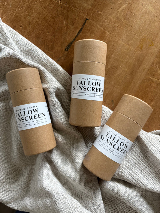 Organic Tallow Sunscreen