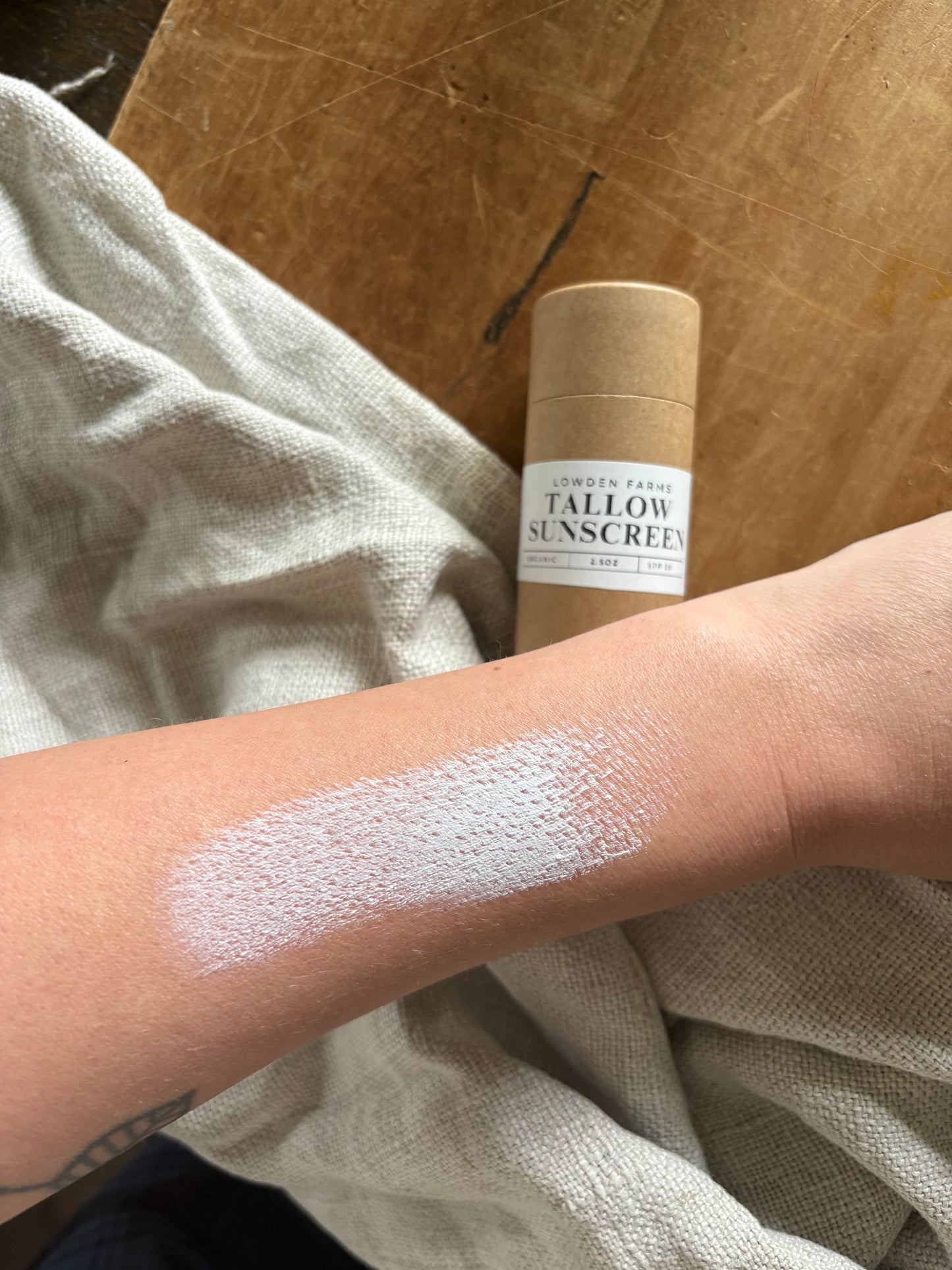 Organic Tallow Sunscreen