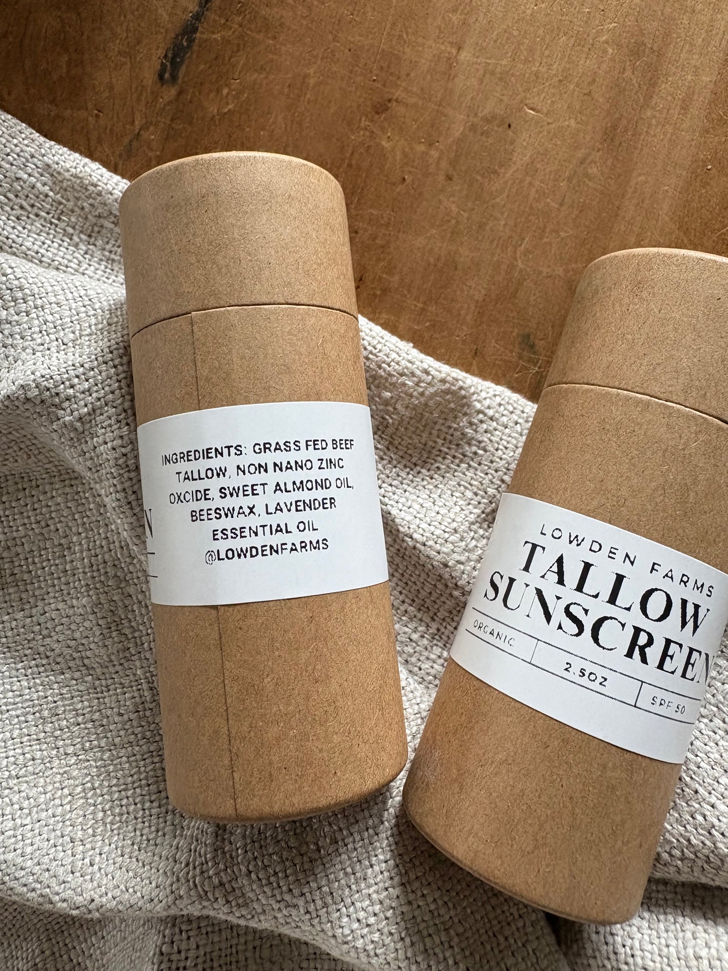 Organic Tallow Sunscreen