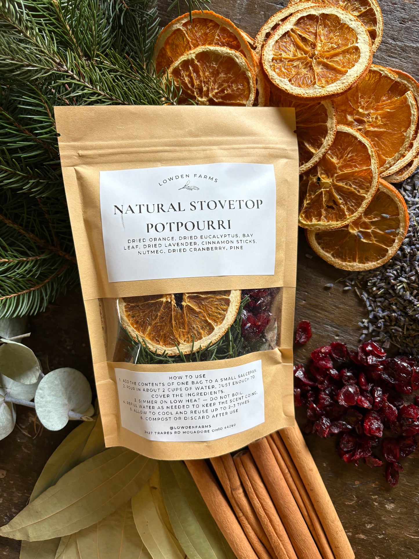All natural stovetop potpourri