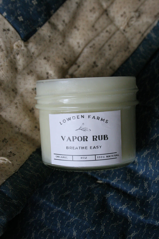 Organic Vapor Rub