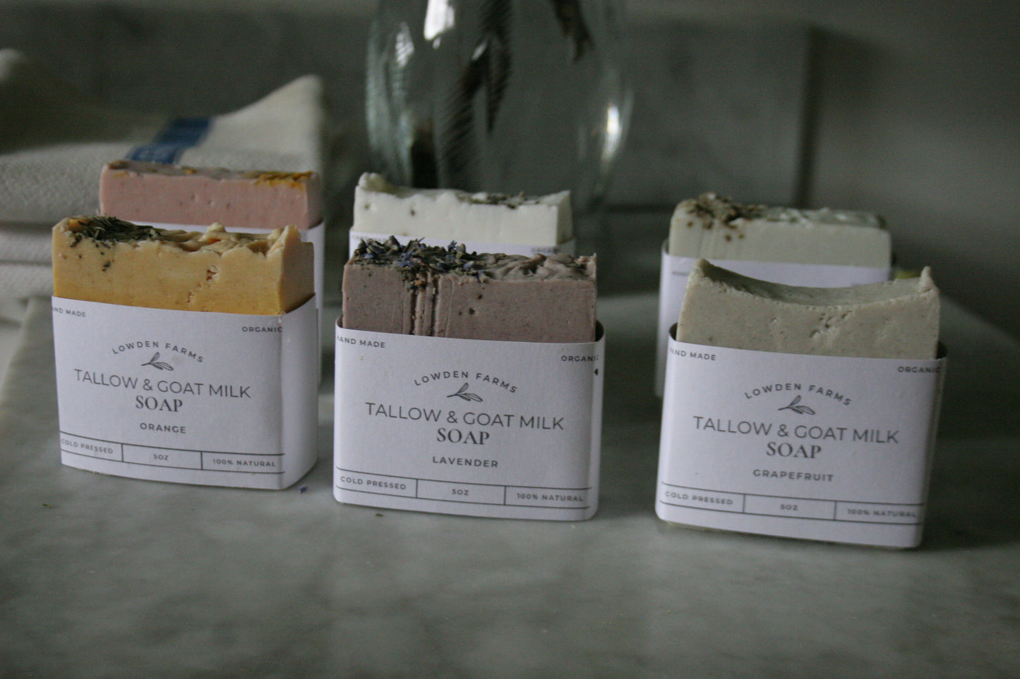 Tallow & Goat Milk Soap Bars