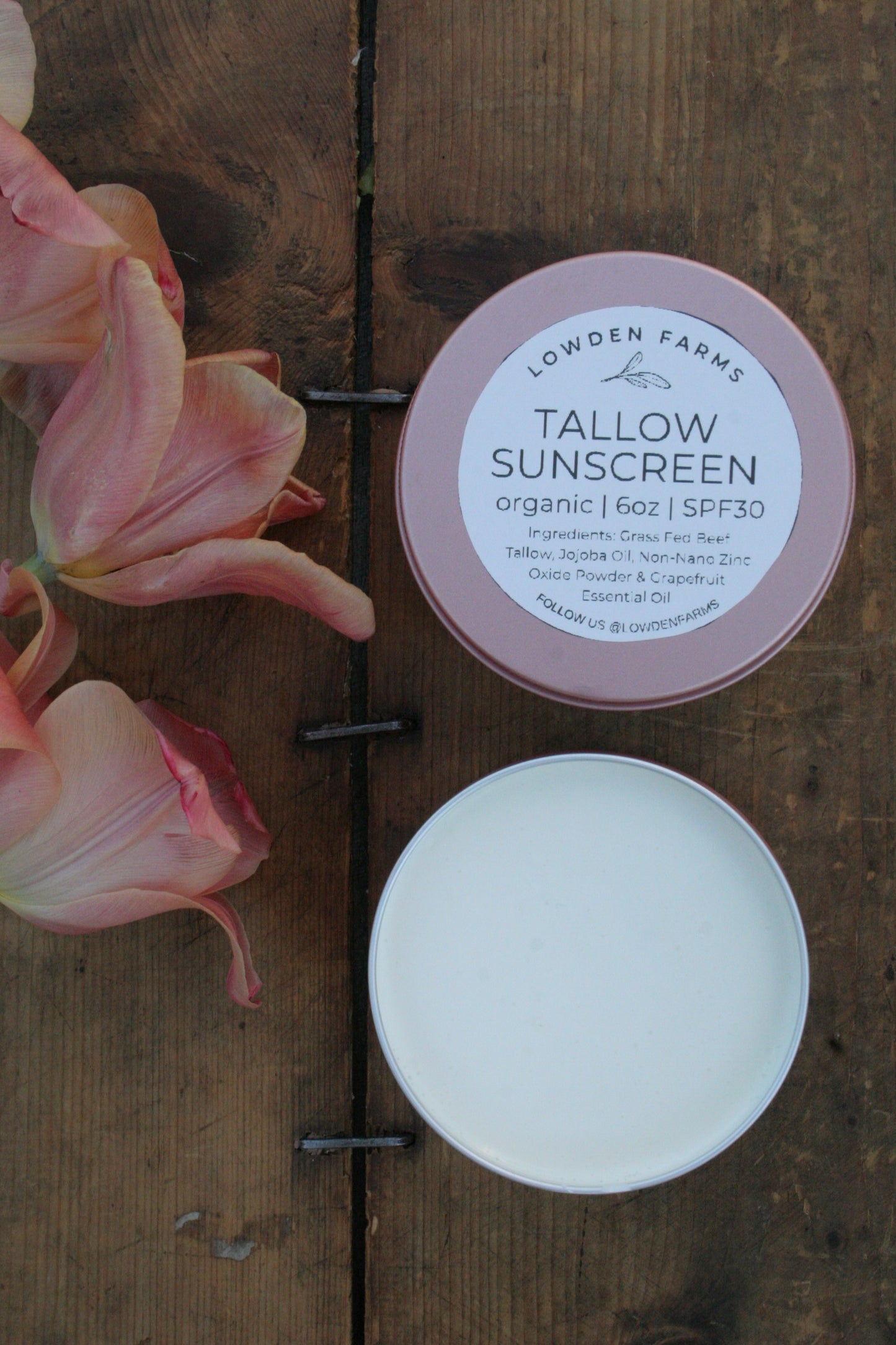 Organic Tallow Sunscreen
